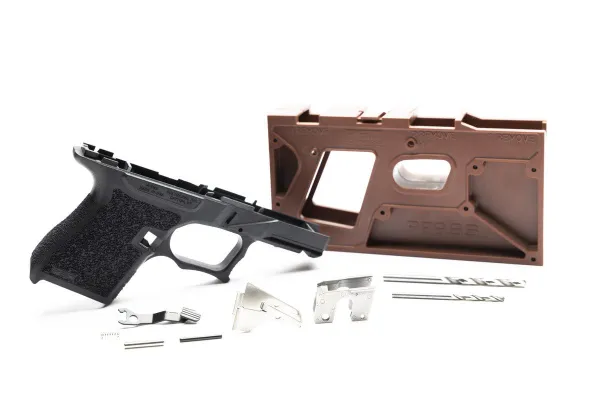 Polymer80 PF9SS 80% Single-Stack Frame Kit, Black (Glock 43 fit) — image 2